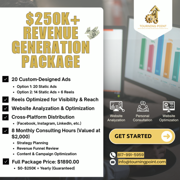 $0~$250K Revenue Generation Ads Package