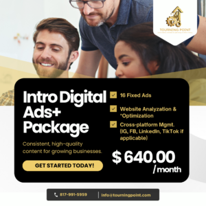 Intro (PLUS) Digital Ads Package (16 Custom Built Fixed Ads)